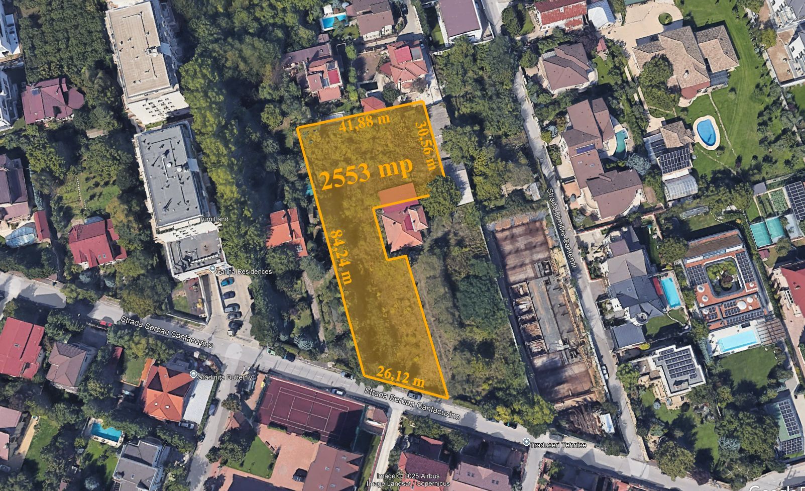 Teren 2553 mp | Iancu Nicolae | Serban Cantacuzino | - Poză 2