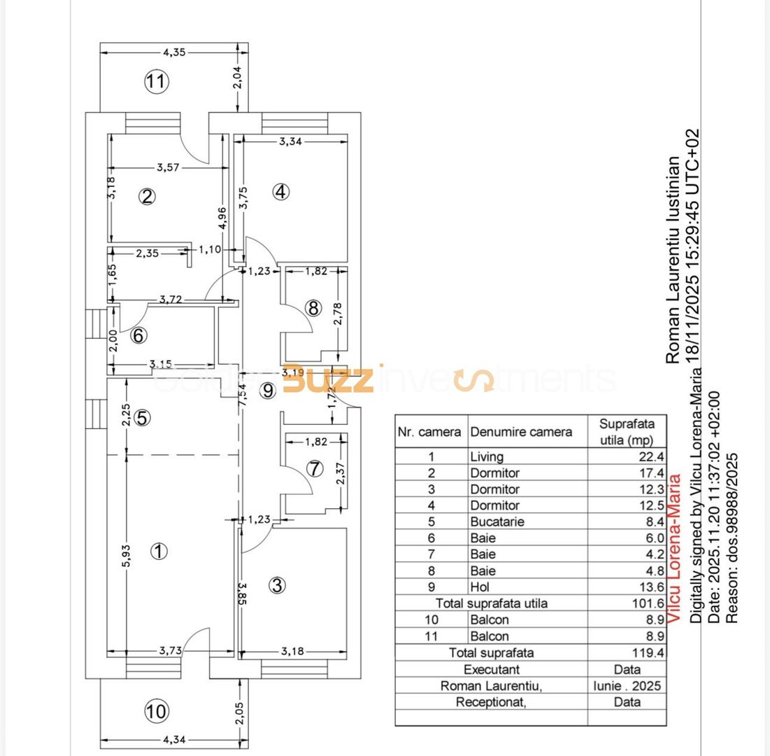 Apartament 4 camere | Nusco - Poză 13