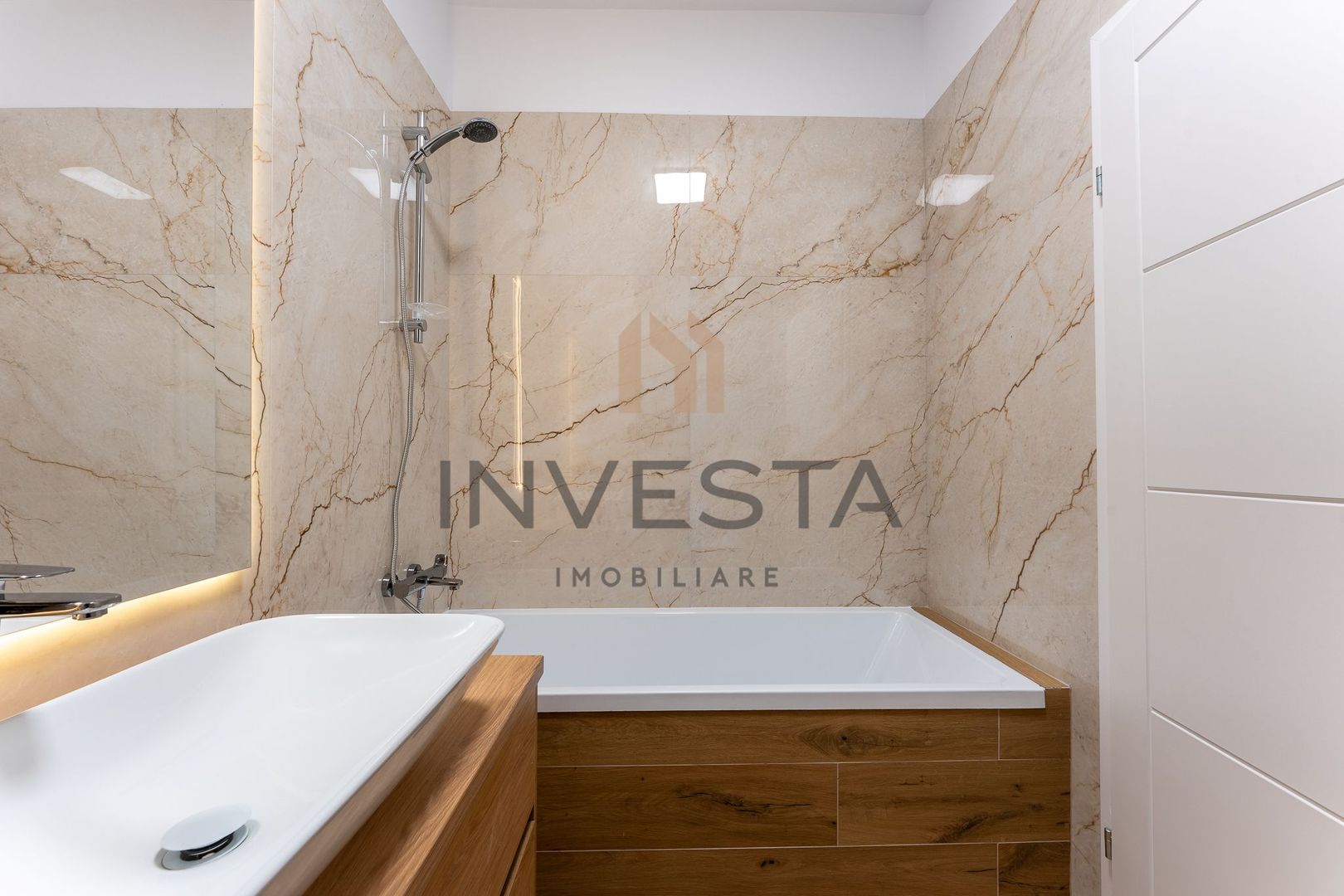 2 camere spatioase, finisaje de lux, bloc nou – Floresti - Poză 12