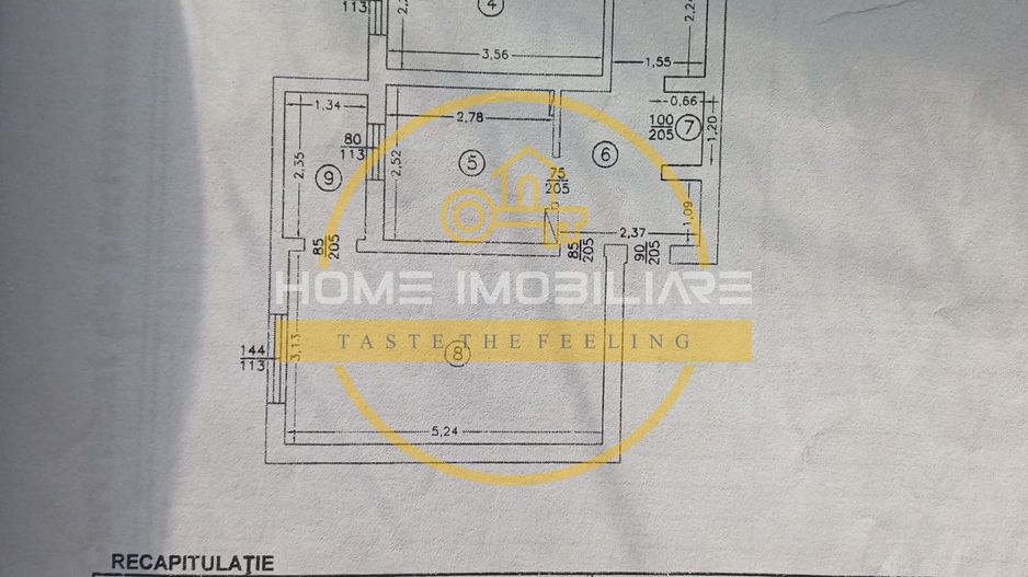 Etaj 2-Apartament 3Camere/Decomandat bloc din 1982-Zona Nicolina 1! - Poză 9