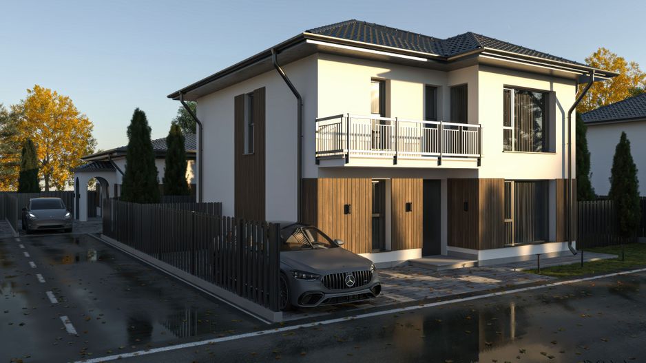 VIVO Residence | Vila P+1+Pod | 180 mp utili | 350 mp teren | Premium - Poză 1
