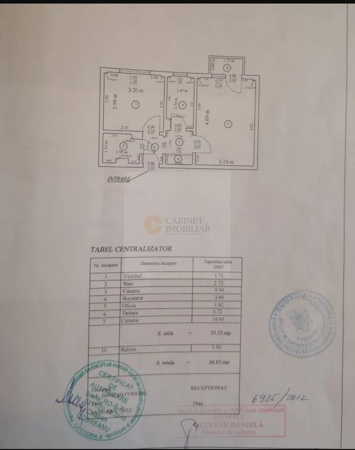 2 camere | Titulescu- Piata Victoriei  |  Decomandat  | Reabilitat - Poză 7