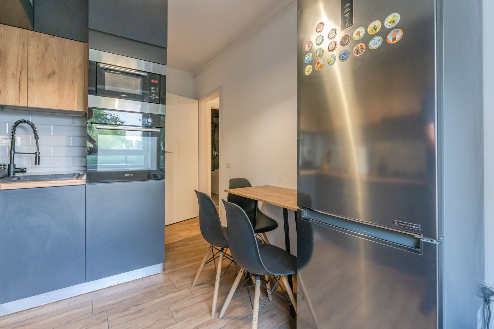 2 camere decomandat mobilat utilat cu gradina - Poză 6