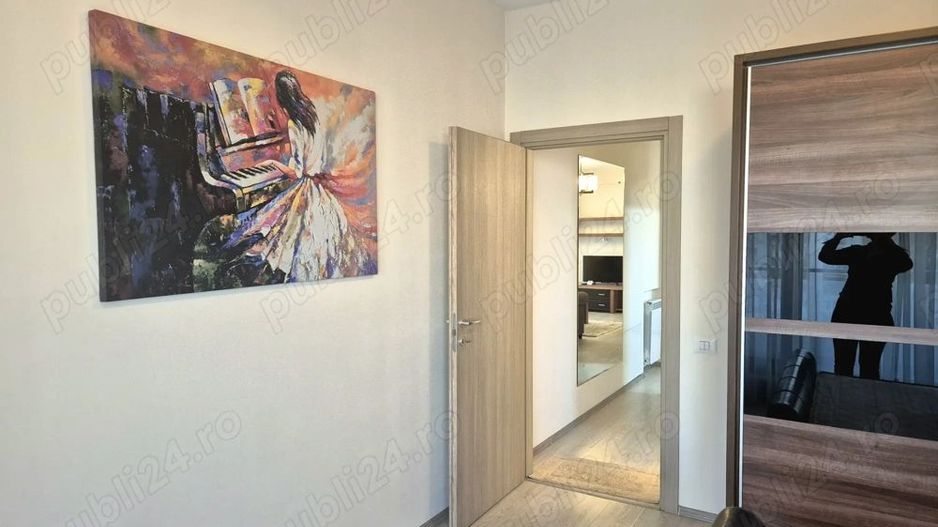 Închiriez apartament 2 camere, Unirii, mobilat modern, centrală - Poză 5