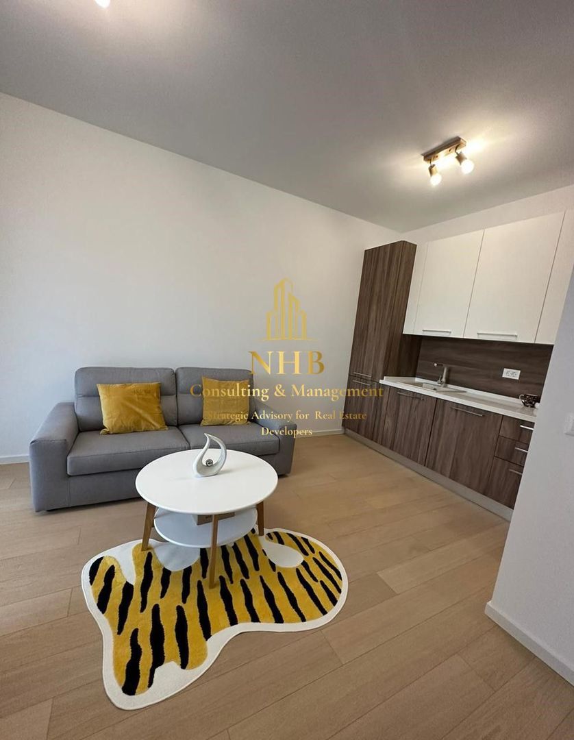 Studio 1 camera cu curte si terasa, THE IVY Baneasa, parcare inclusa - Poză 7