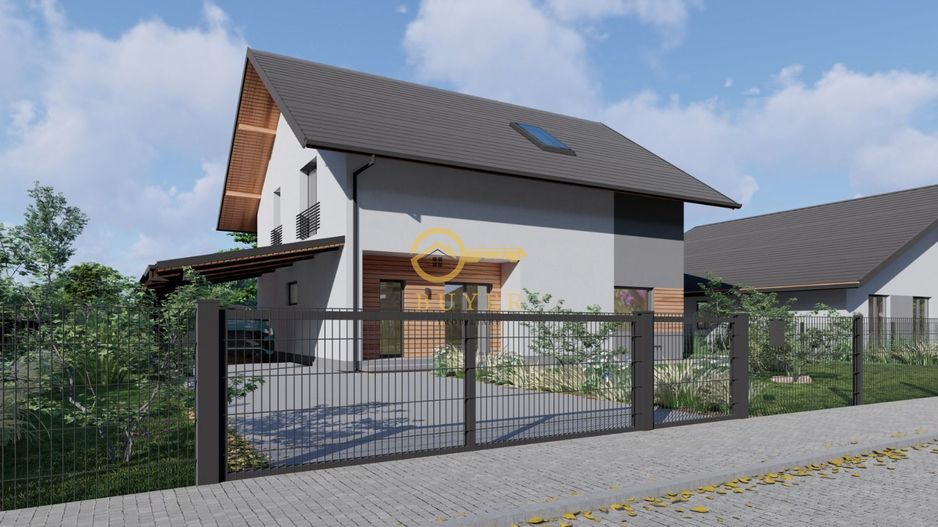 Casa individuala 120mp utili cu teren 500mp, Carport- Sura Mica - Poză 7
