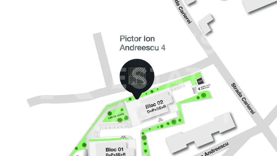 Apartament cu 3 camere Complex Kudo by Kasper Development - Schiță 14