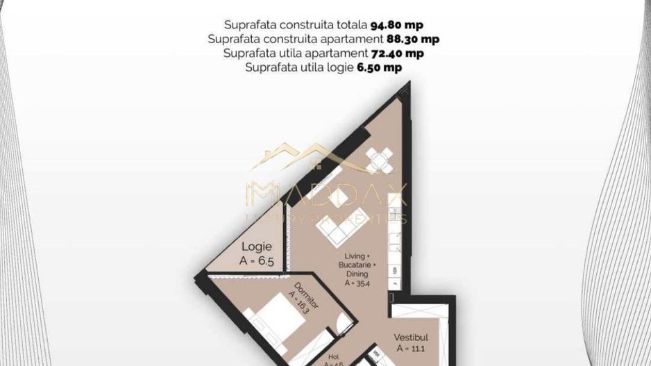 Proiect rezidențial // Apartamente 1-5 camere // Finalizare 2026 - Poză 34