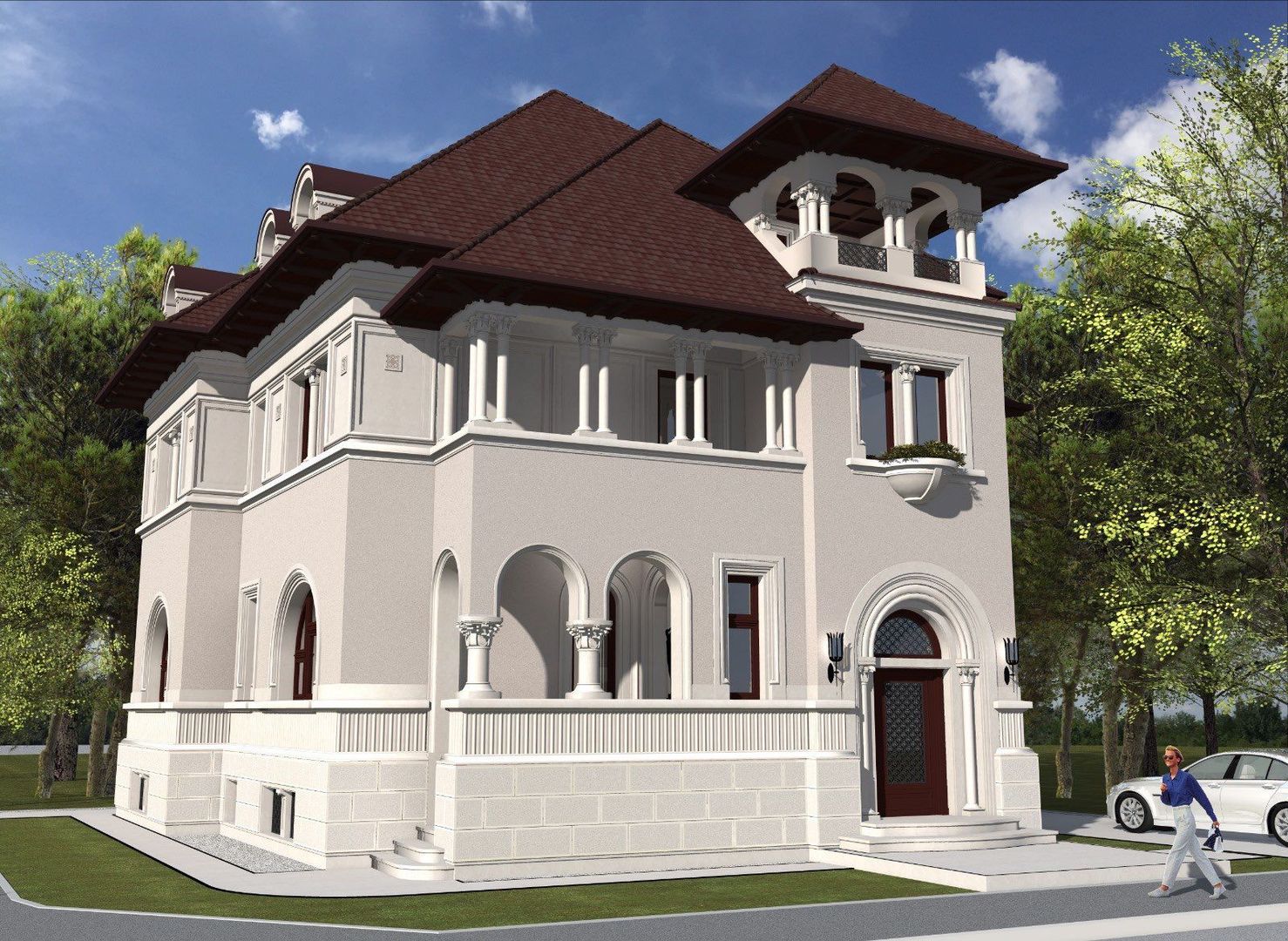 Vila cu 500mp teren si Autorizatie de renovare Primaverii - Poză 2