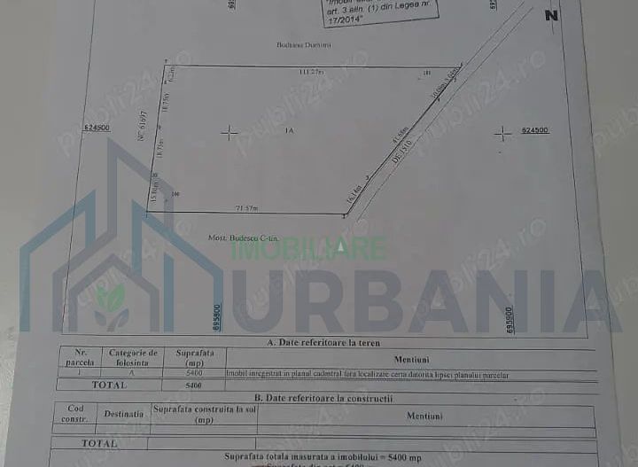 Teren intravilan Lunca Cetățui - Poză 6