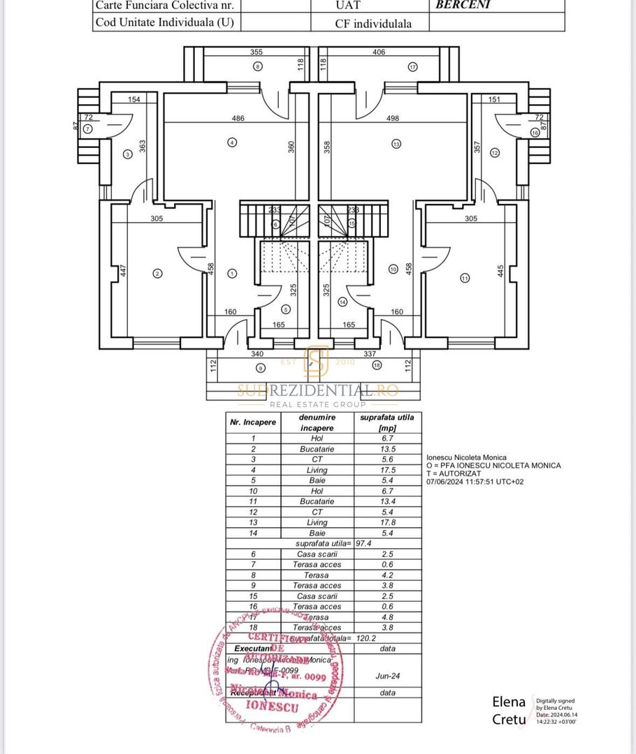 Vila Tip Duplex, mutare imediată, teren 209 mp, comision zero. - Poză 4