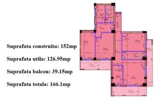 APARTAMENT 4 CAMERE | SISESTI-VATRA NOUA |  130 MP UTILI + 39 MP de TERASE - Poză 13