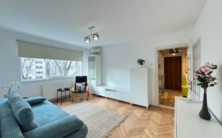 Apartament cu 3 camere, recent zugrăvit și mobilat cu piese noi | Comision 0 - Poză 1