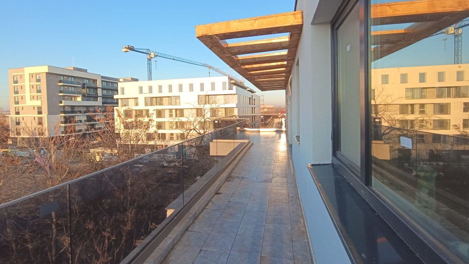 Penthouse 3 camere prima închiriere zona Straulesti - Poză 7