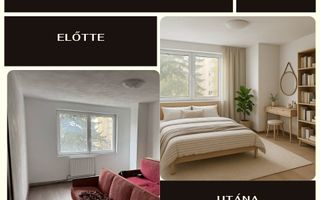 Apartament 3 camere de inchiriat | nemobilat, neutilat | langaDoboz - Poză 3
