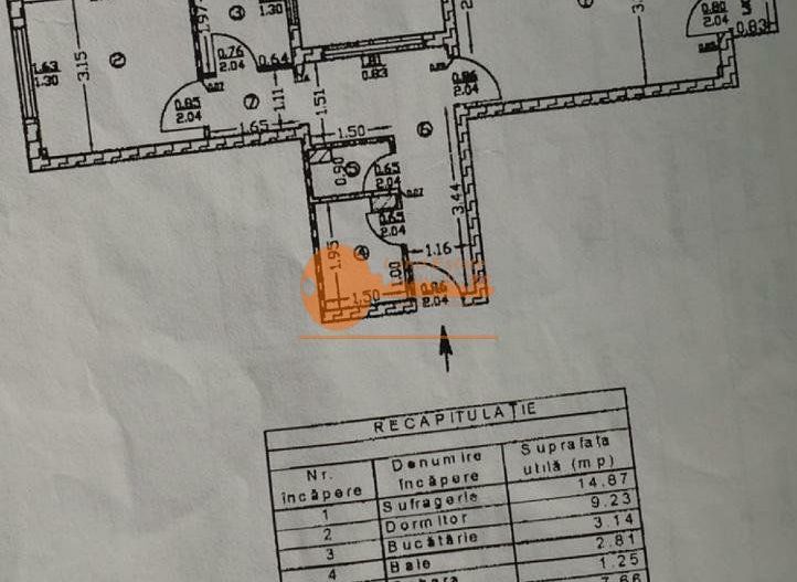 Apartament 2 camere 100m Metrou Romancierilor - Poză 6
