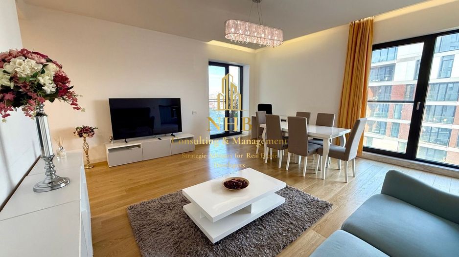 Apartament de inchiriat -3 camere -One Herastru Park-PARCARE - Poză 4