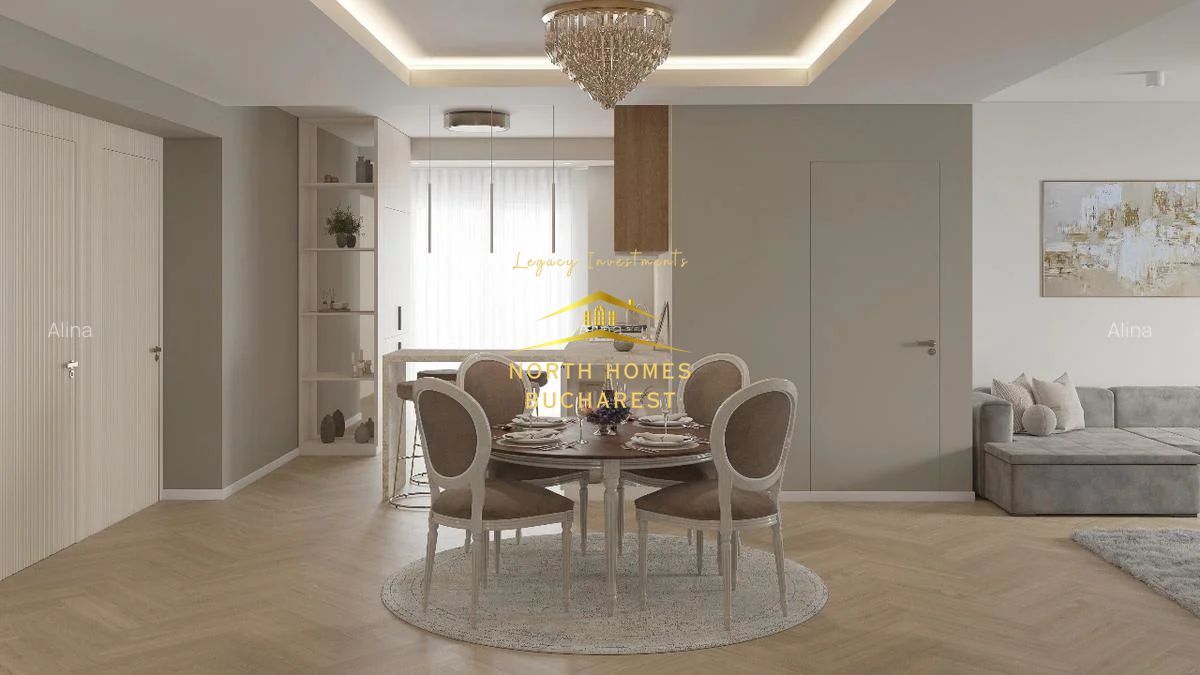 Apartament 3 camere LUX Herastrau cu parcare! - Poză 5