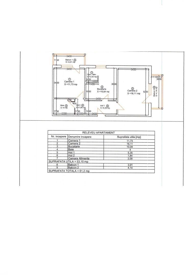 Lipovei-Holdelor | 2 camere | Decomandat | Centrala proprie | Clima - Poză 8