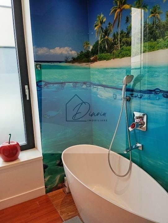 Vila pasiva (verde) de lux 4 camere Complex Amber Gardens Tunari - Poză 12