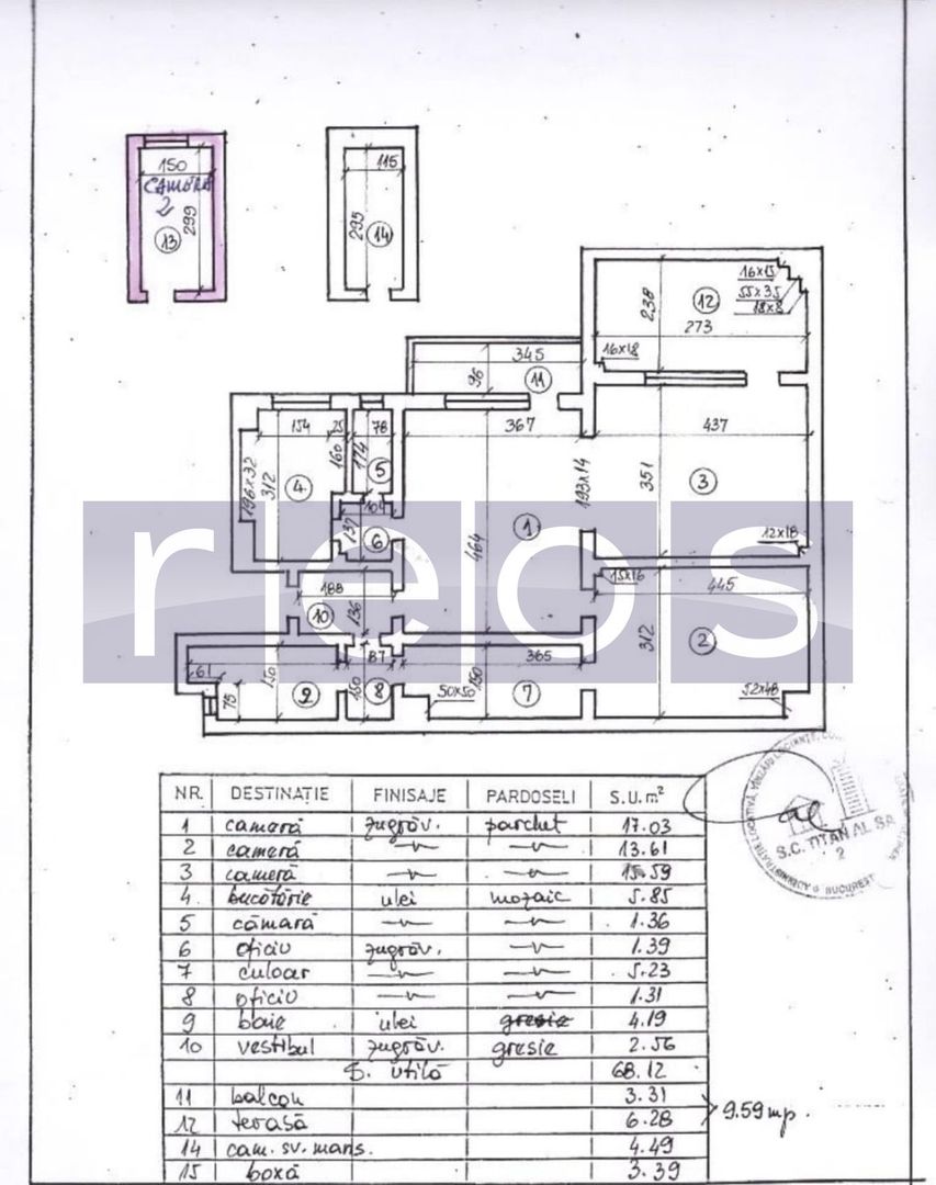 VÂNZARE 3 CAMERE | CALEA DUDESTI | CENTRALA PROPRIE - Poză 17