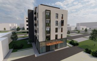 Apartamente cu 1 cameră, clasă energetică A in bloc NOU - Poză 3