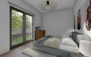 Casa la cheie 130mp 4 camere,2 băi,700mp teren,Livezeni - Poză 23