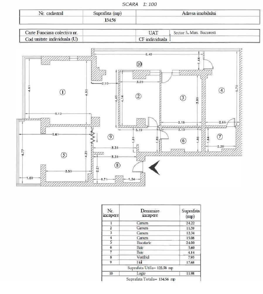 Apartament 4 camere - Sos. Progresului - Poză 7
