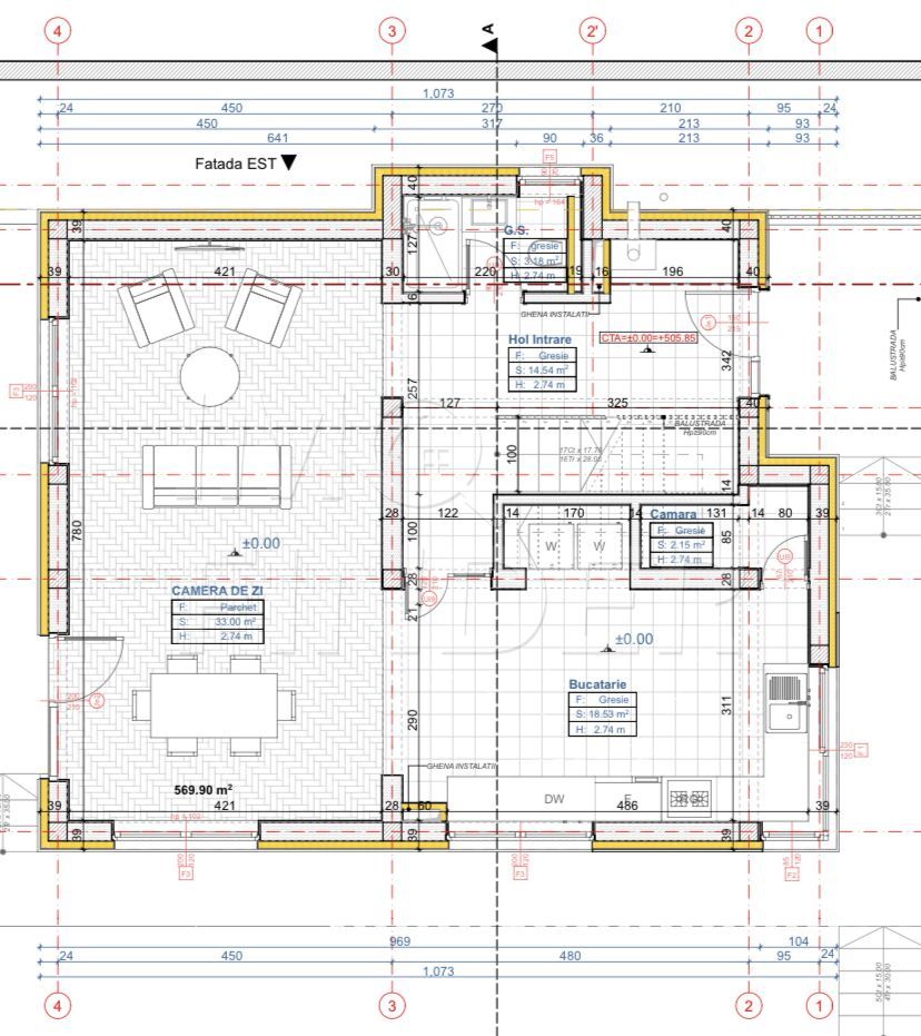 Vânzare casa individuală Chinteni, 600 mp teren - Poză 4