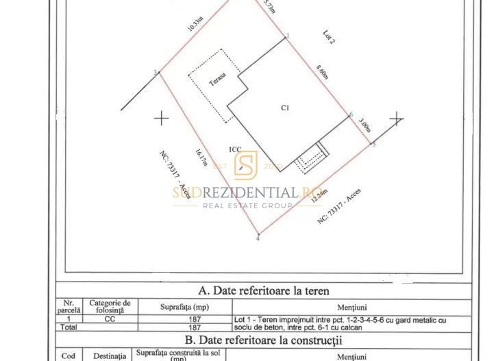 Vila excelenta tip duplex, P+1+Mansarda, Comuna Berceni - Schiță 7