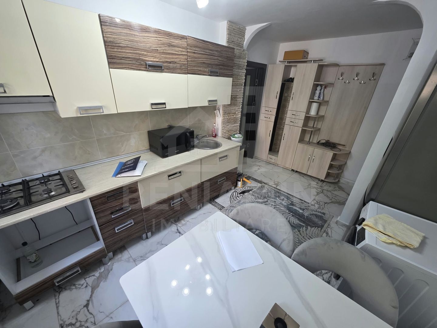 2 camere - Parter- Brazda- Renovat- 49mp -centrala termica - Poză 6