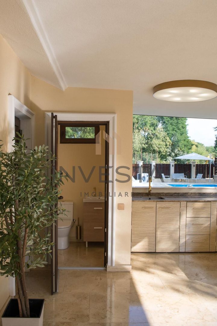 Casa spectaculoasa de inchiriat cu pisicina exterioara, zona Borhanci - Poză 11