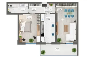 Vânzare, Apartament Premium cu 2 camere, București - Poză 16