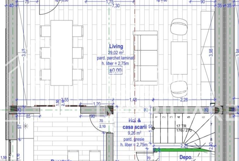Casa Tip Duplex cu 4 camere, in Cristian - Schiță 7