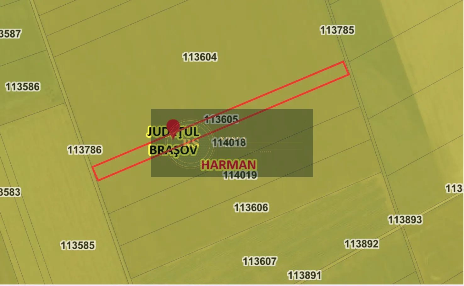 Teren 5,876mp Harman - Extravilan - Poză 1