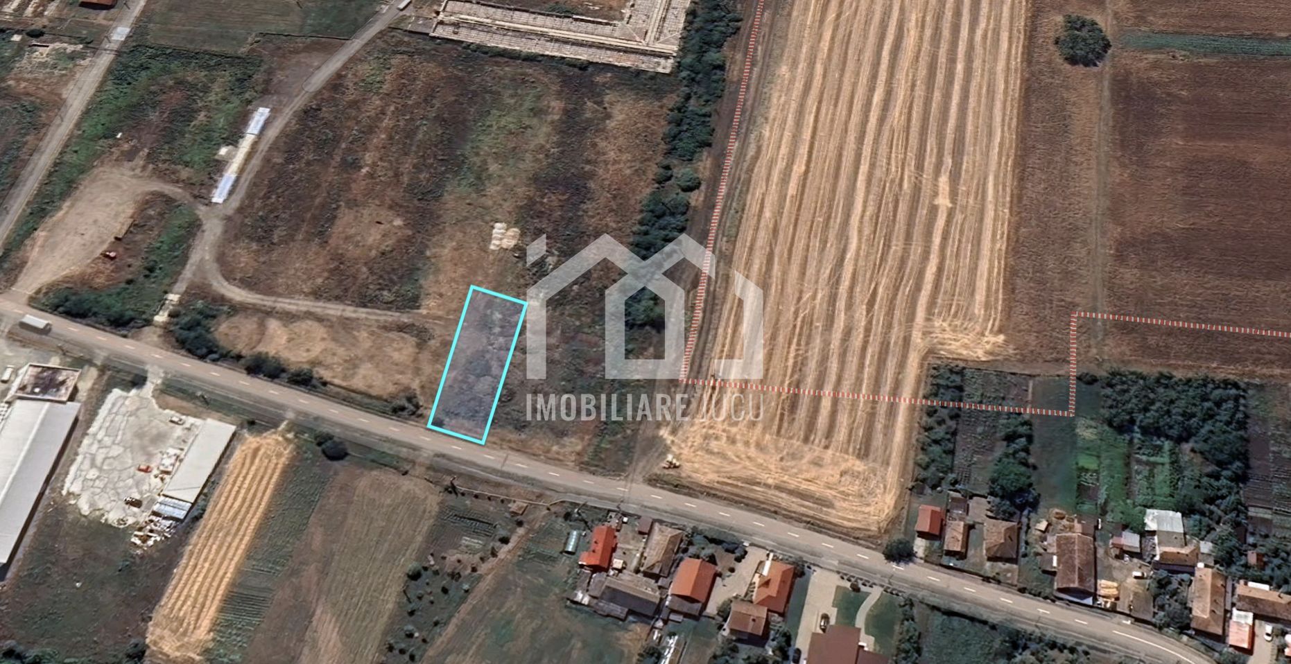 Teren 900 mp Răscruci | PUZ | 2 fronturi | Utilități | 45.000€ - Poză 1