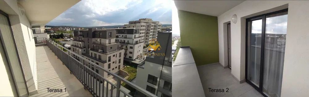 2 camere open space, Modern, Parcare, OMV, Calea Turzii, Europa - Poză 8