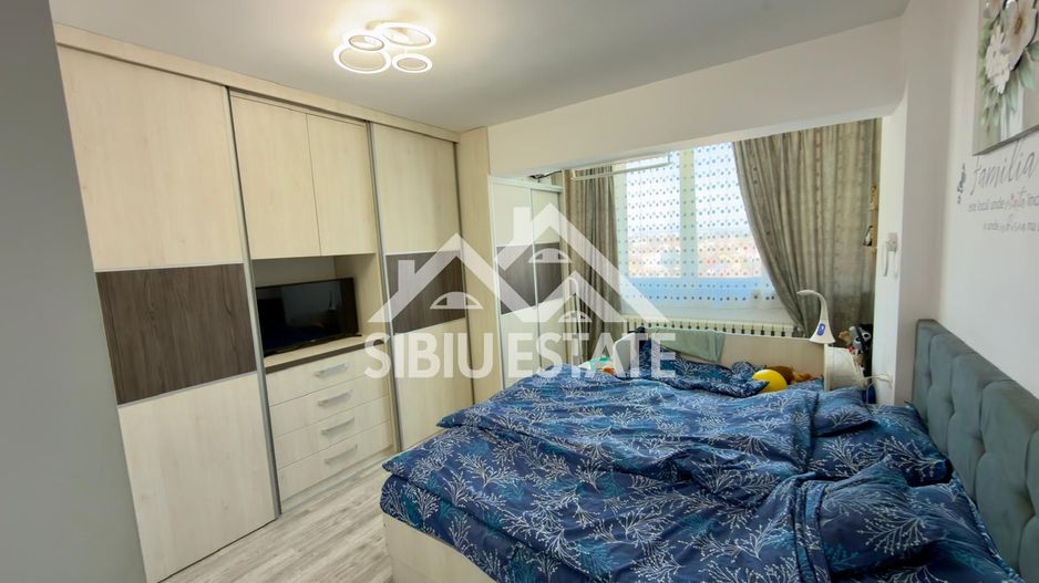 Apartament 75 mp. 3 camere 3 balcoane  decomandat in Sibiu- Terezian - Poză 10