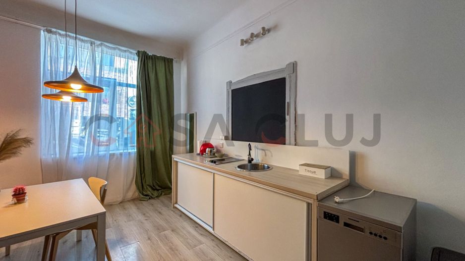 Studio langa Parcul Feroviarilor cu gradina proprie - Poză 2