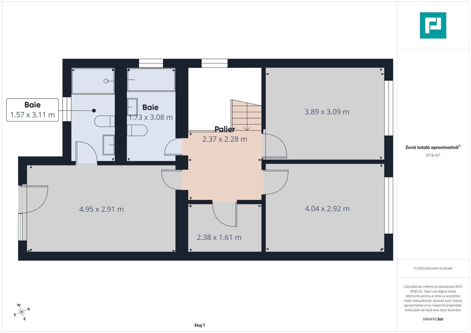 Duplex modern cu 5 camere Moșnița Nouă - Poză 12