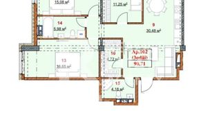 Vânzare, apartament, 3 camere, terasă, strada Grenoble, Botanica - Poză 2