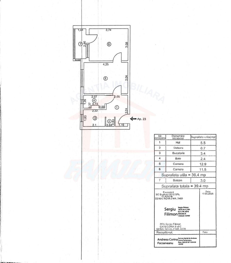 Apartament cu 2 camere de vânzare – Micro 19 | - Poză 9