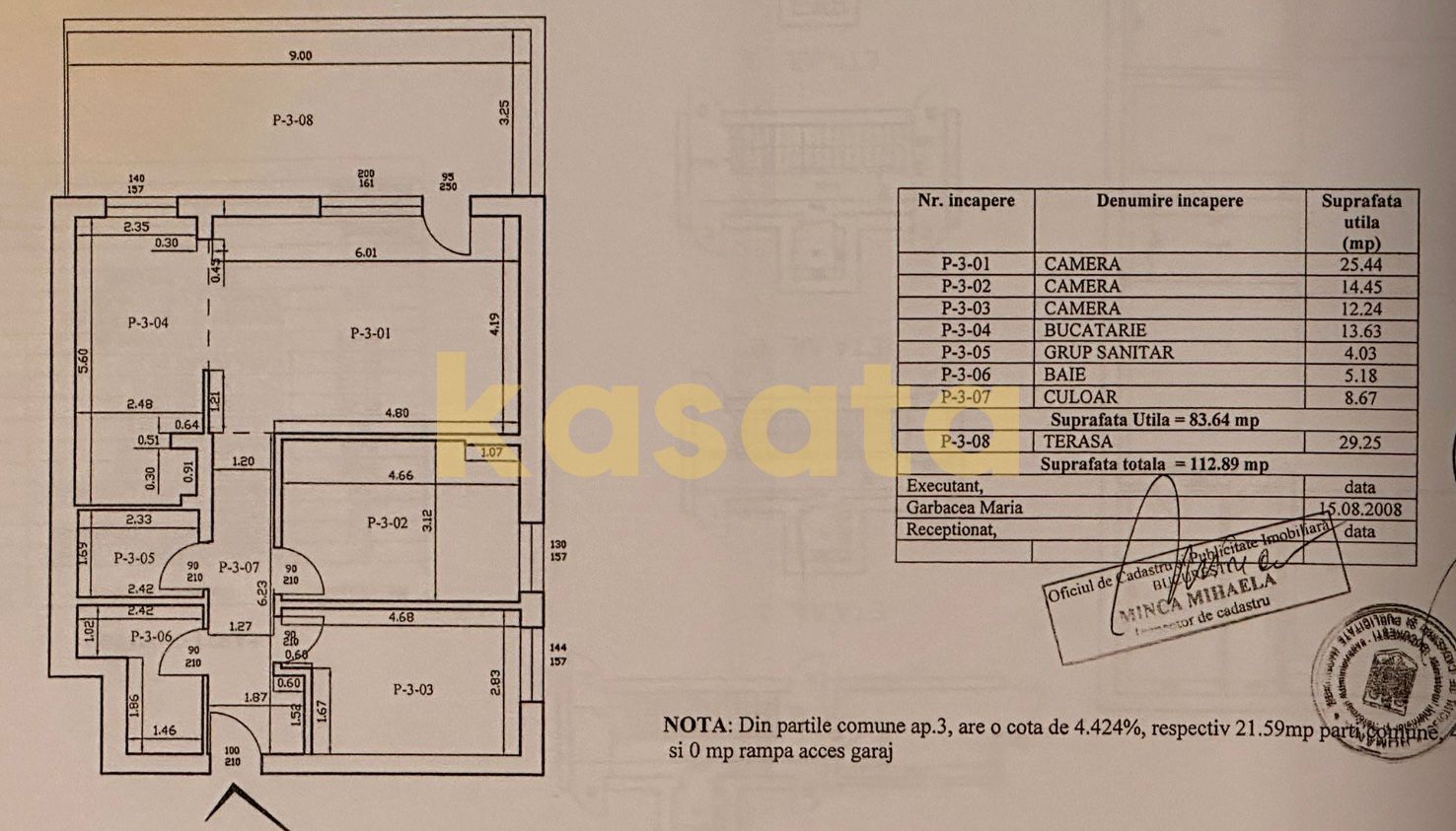 OPORTUNITATE | APARTAMENT 3 CAMERE | BUCURESTII NOI | PARC | BLOC NOU - Schiță 14