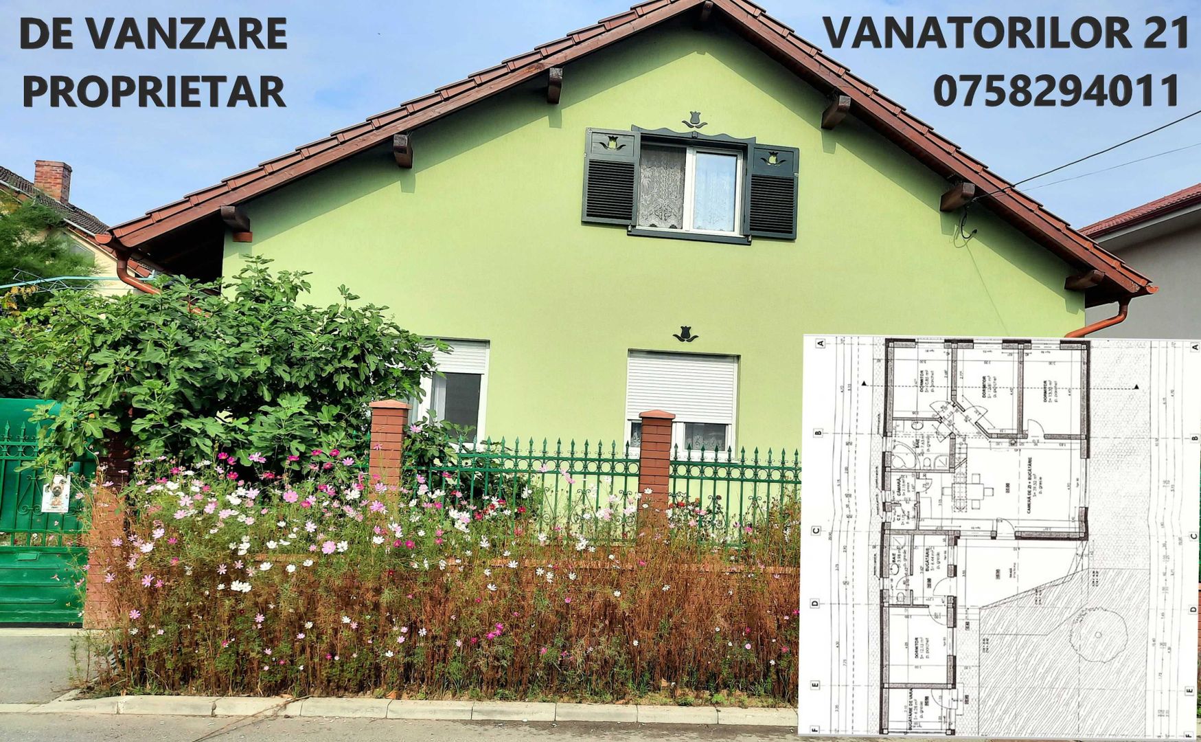 BRASADAS vinde casa noua, 4 cam 920 mp teren, Dariu Pop - Poză 8