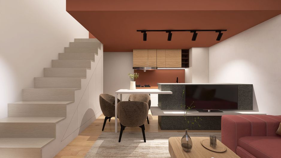 Studio Duplex Pta- Victoriei - Buzești - Poză 2