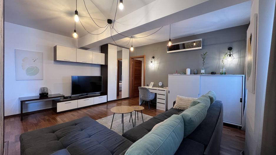 2 camere mobilat si utilat | vedere panoramica - Poză 3