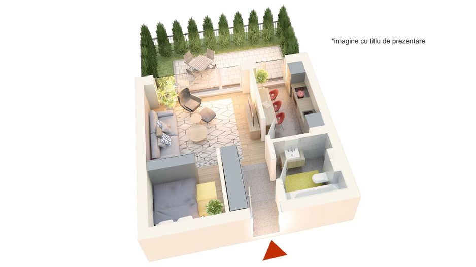 Apartament Studio de vanzare - Bucuresti Noi - Poză 2