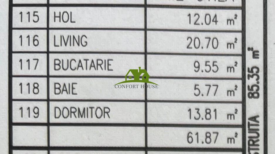 Apartament 2 camere, bloc nou, P+3, Ap.07, Et. 1, Bl.2 - CP2440148 - Poză 7