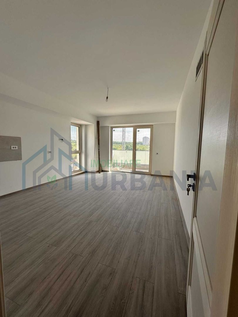 Apartament 1 cameră + living cu bucătărie open space, 46 m², balcon, Dealul Zorilor Copou, Tomesti - Poză 6