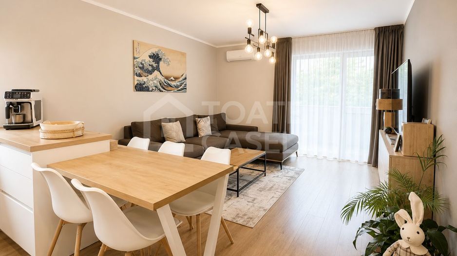 Apartament 3 camere, mobilat, utilat,  Ansamblul Luminia - Europa - Poză 1